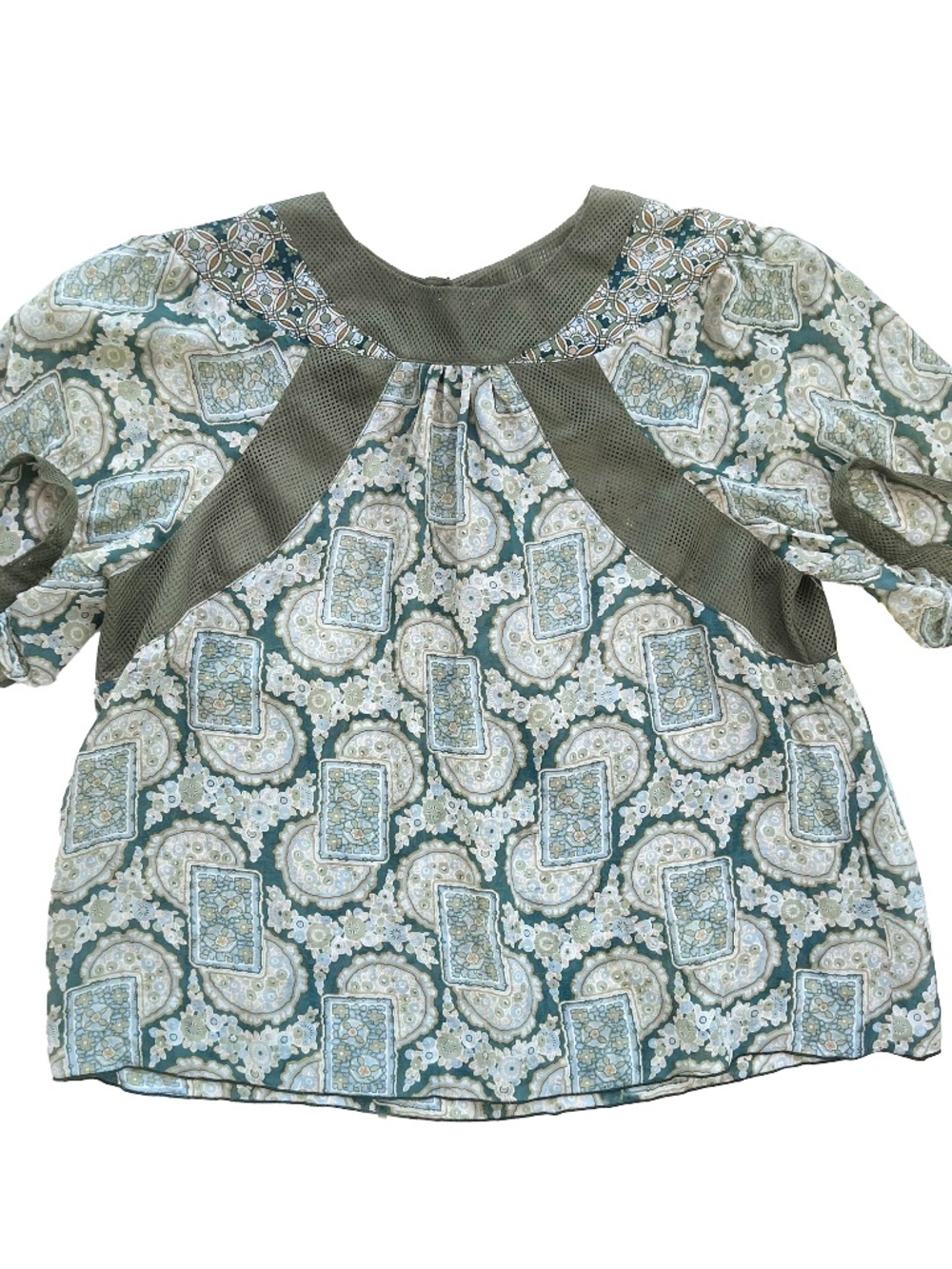 Anna Sui Short Sleeve Blouse from 2013 Collection Sample